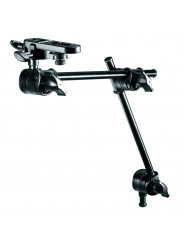 Einarmiger 2-teiliger Arm mit Kamerahalterung Manfrotto - Nutzlast 1Kg (2,2 lb) bei vollem Auszug
Sehr leicht, wiegt 0,53 Kg (1,