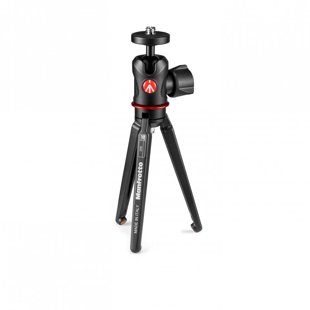 Table Top Stativ mit 492 Kugelkopf Manfrotto - Leicht, intuitiv zu bedienen und einfach zu transportieren
Aluminiumgehäuse für