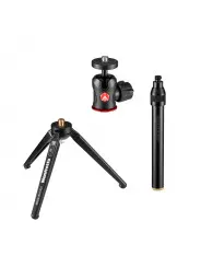 Table Top Tripod with 492 ball head Manfrotto - Lightweight, intuitive to use and easy to carry
Aluminium body for great robustn