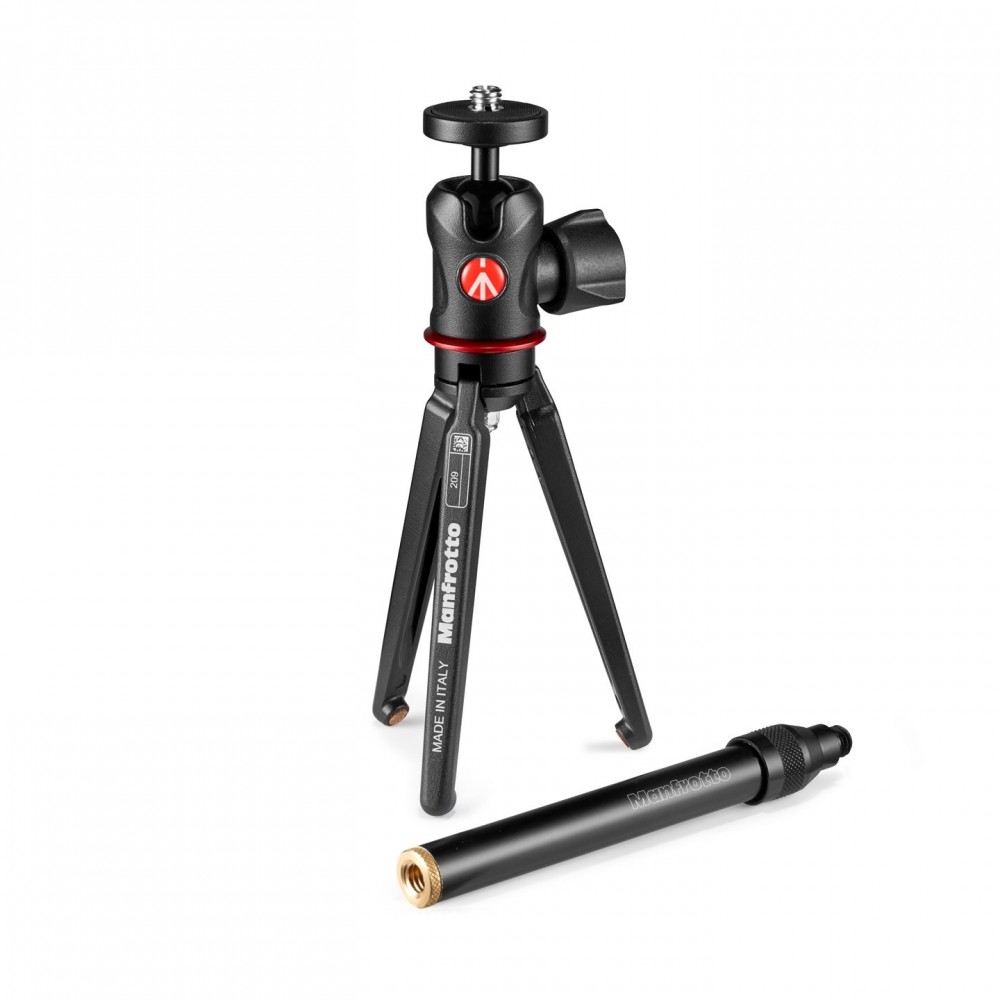 Table Top Stativ mit 492 Kugelkopf Manfrotto - Leicht, intuitiv zu bedienen und einfach zu transportieren
Aluminiumgehäuse für