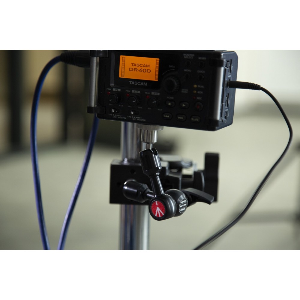 244 Micro Arm mit Arri Manfrotto Style Adapter - Ideal für Kamerastative, Dreibeinstative und externe Monitore
Auswechselbar