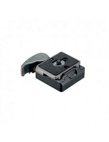 Schnellwechseladapter für rechteckige Platte, Universalgewinde Manfrotto - 
Erweitert Ihr Einbeinstativ um eine