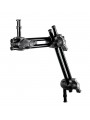 Double Arm 2-Section Manfrotto - 
Double articulated arms, to support loads up to 5Kg (11lb)
Very lightweight, weighs 0,5 Kg (1l