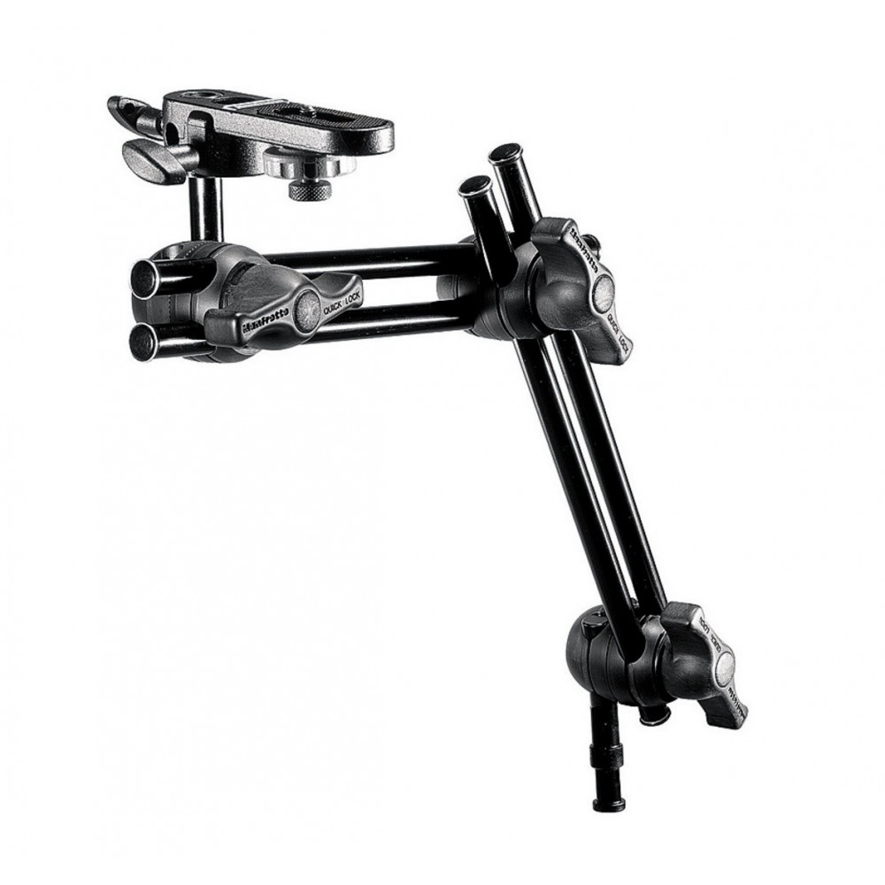 2-Section Double Articulated Arm with Camera Attachment Manfrotto - 
Double articulated arms, to support loads up to 5Kg (11lb)
