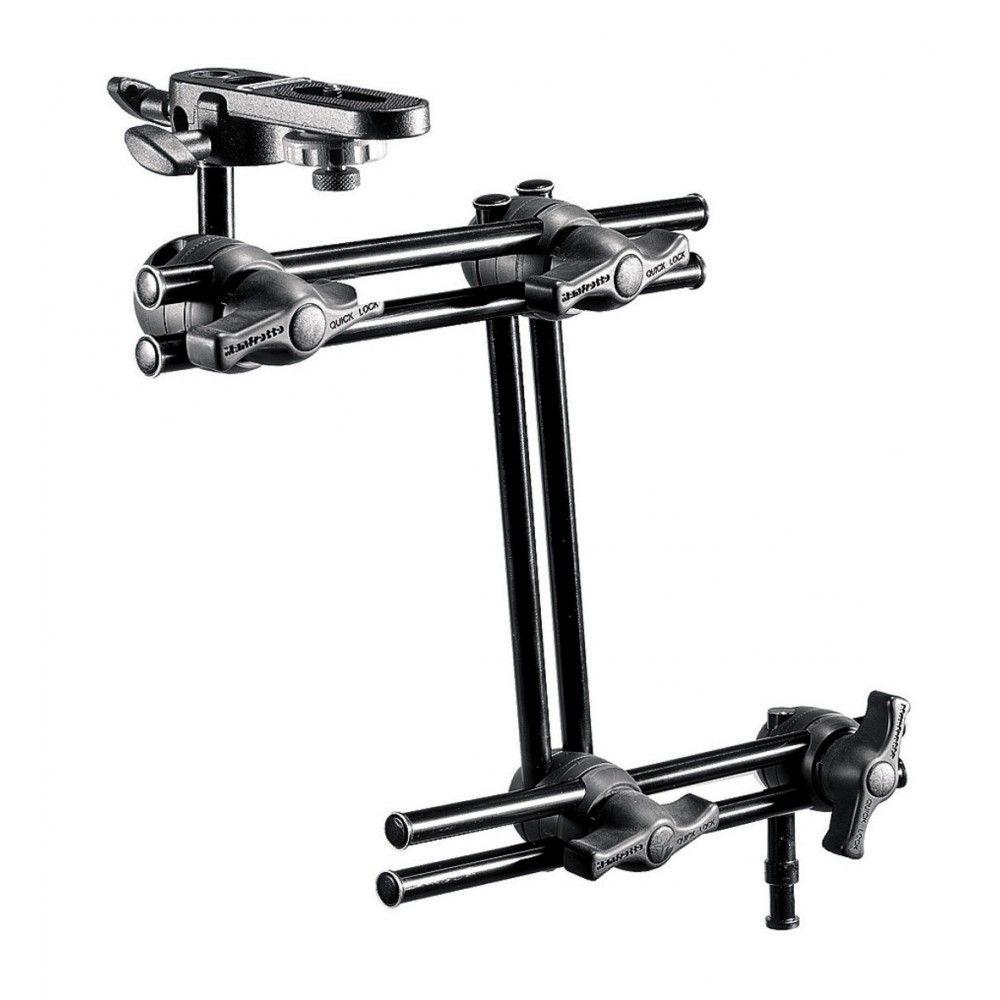 3-Section Double Articulated Arm with Camera Attachment Manfrotto - 
Double articulated arms, to support loads up to 4,5Kg (9,9l