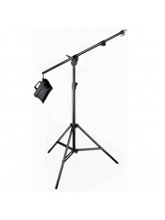 Combi-boom stand Black Aluminium with Sandbag Manfrotto - 
Adjustable as a light or boom stand, giving set up flexibility
Simple