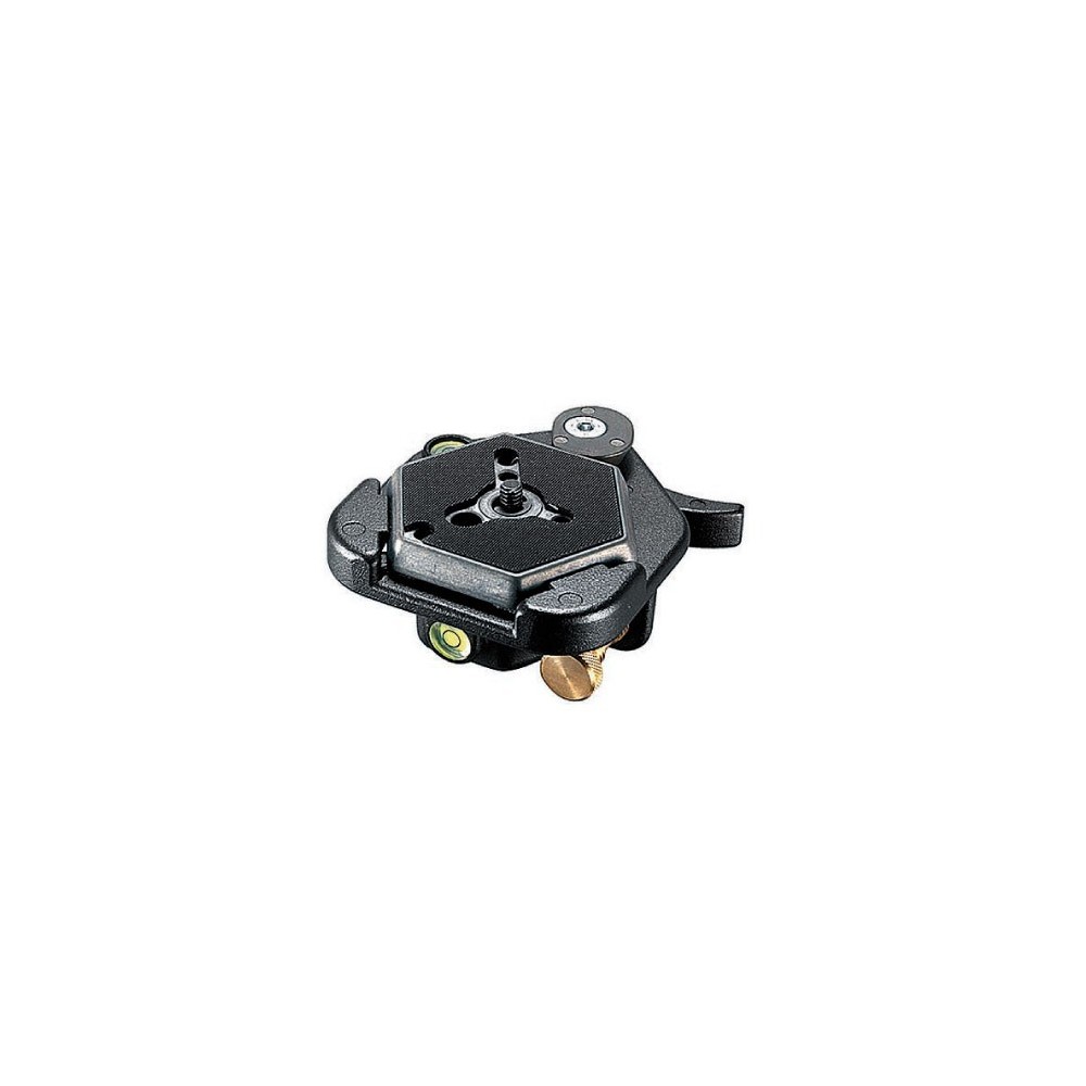 Hexagonal Plate Adapter Manfrotto - 
Quick release adapter with both 1/4'' and 3/8''
Equipped with 2 built-in spirit levels
Exag