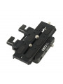 Schnellwechseladapter mit langem Einsatz Slidekamera - Größe: 140 mm x 50 mm x 25 mm Farbe: schwarzGewicht: 0,4 kgMaterial: hart