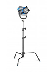 C-Stand Feste Basis Schwarz 20'' 180cm/69in Basis & Säule Avenger - 20-Zoll-C-Ständer mit kurzem Standfuß und fester Basis aus s