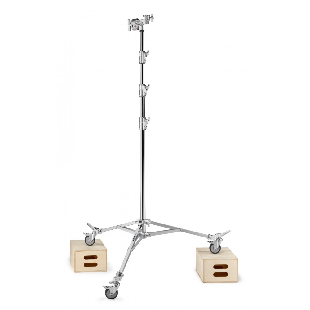 Overhead Stand 43 CS Medium Roller St 3R 4.3m/14.1' Avenger - 
Silver Overhead Stand with built-in grip head &amp; junior receiv