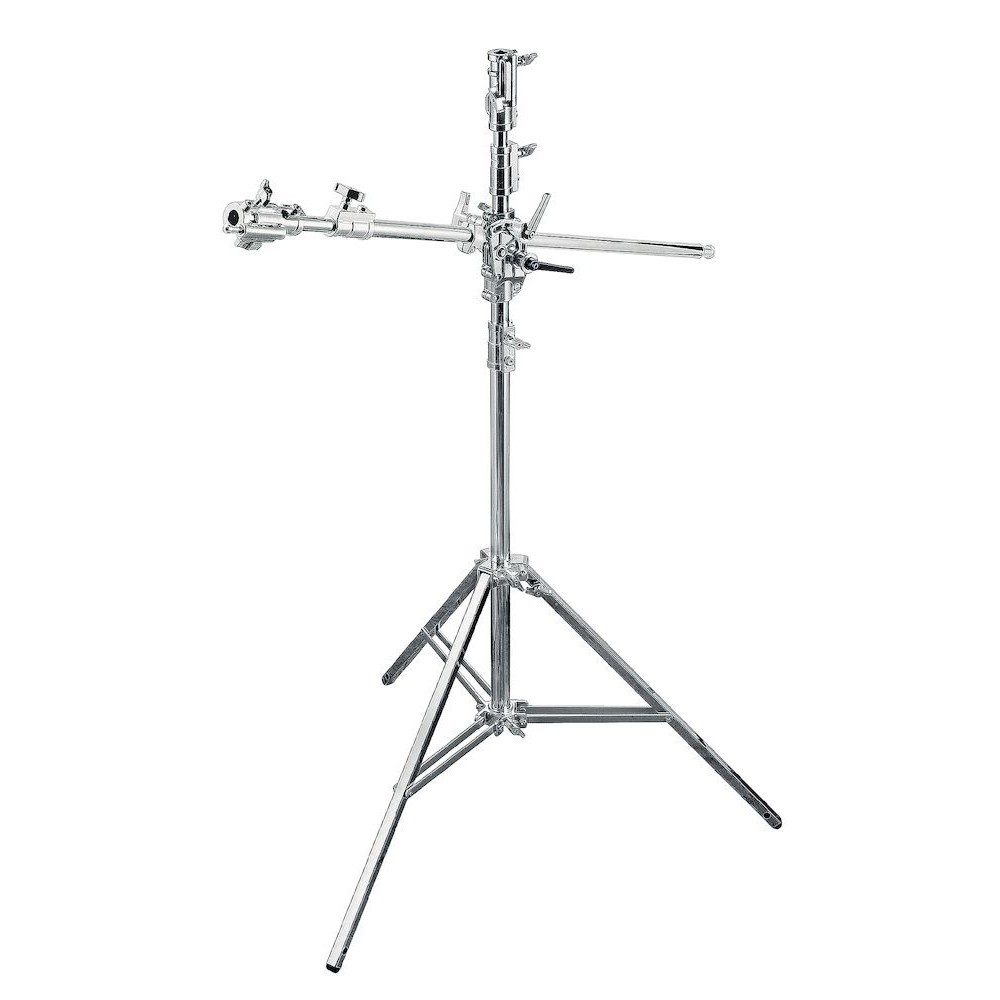 Boom Stand 50 Steel Avenger - Stativ mit 4 Sektionen und 3 Tragegurten
Kann als Lichtstativ verwendet oder in einen Ausleger