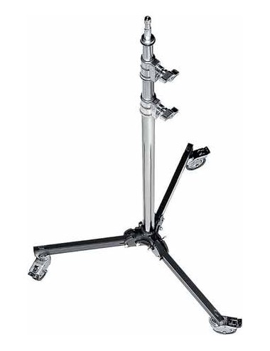 Baby Roller Low Boy 170cm/67.2in CS Base, Alu Risers Avenger - 
Baby roller stand with folding leg base and braked wheels
Steel 