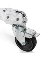 Strato Safe Kurbelständer mit gebremsten Rädern Avenger - Handkurbel wegklappen 5 Sektionen und 4 Tragegurte Inklusive gebremste