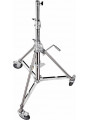 Super Wind Up Stand Stainless Stl 2.9m/9.5'Low Base Avenger - 
Low base stainless steel column &amp; legs with chrome steel rise