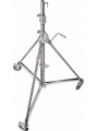 Super Wind Up 40 Stand Avenger - Fold away crank handle, Wind-up Geared Riser
3 sections and 2 risers which extend simultaneousl
