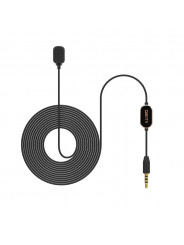 V.Lav Omni-Directional Lavalier Microphone with 5 m cable Deity Microphones - 
Smart Adapting 3.5mm Jack
5 meter long cable
Comp