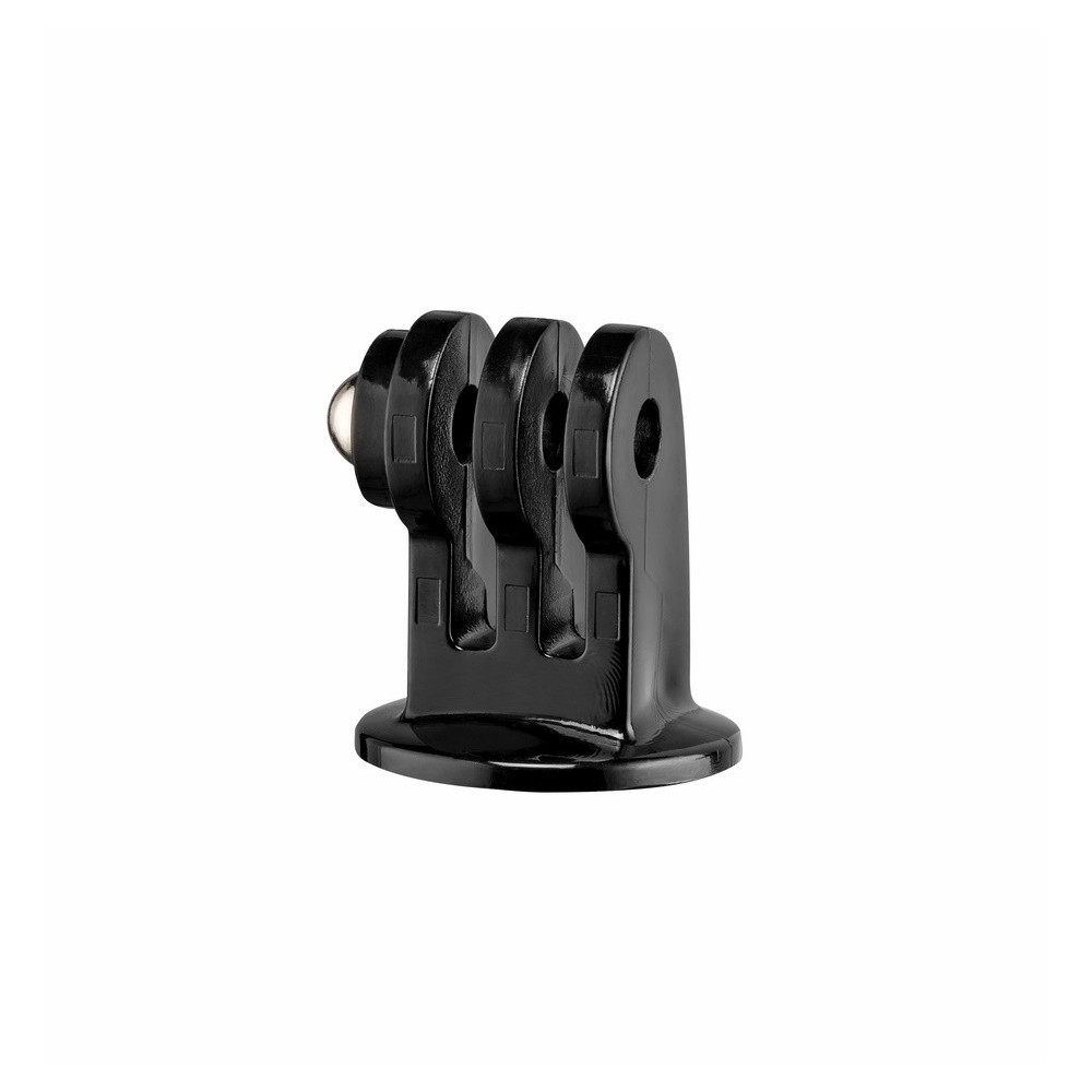 UNIVERSAL GOPRO® TRIPOD MOUNT WITH ¼'' CONNECTION Manfrotto - 
Made of plastic
Compatible with all GoPro models
1/4 thread at th
