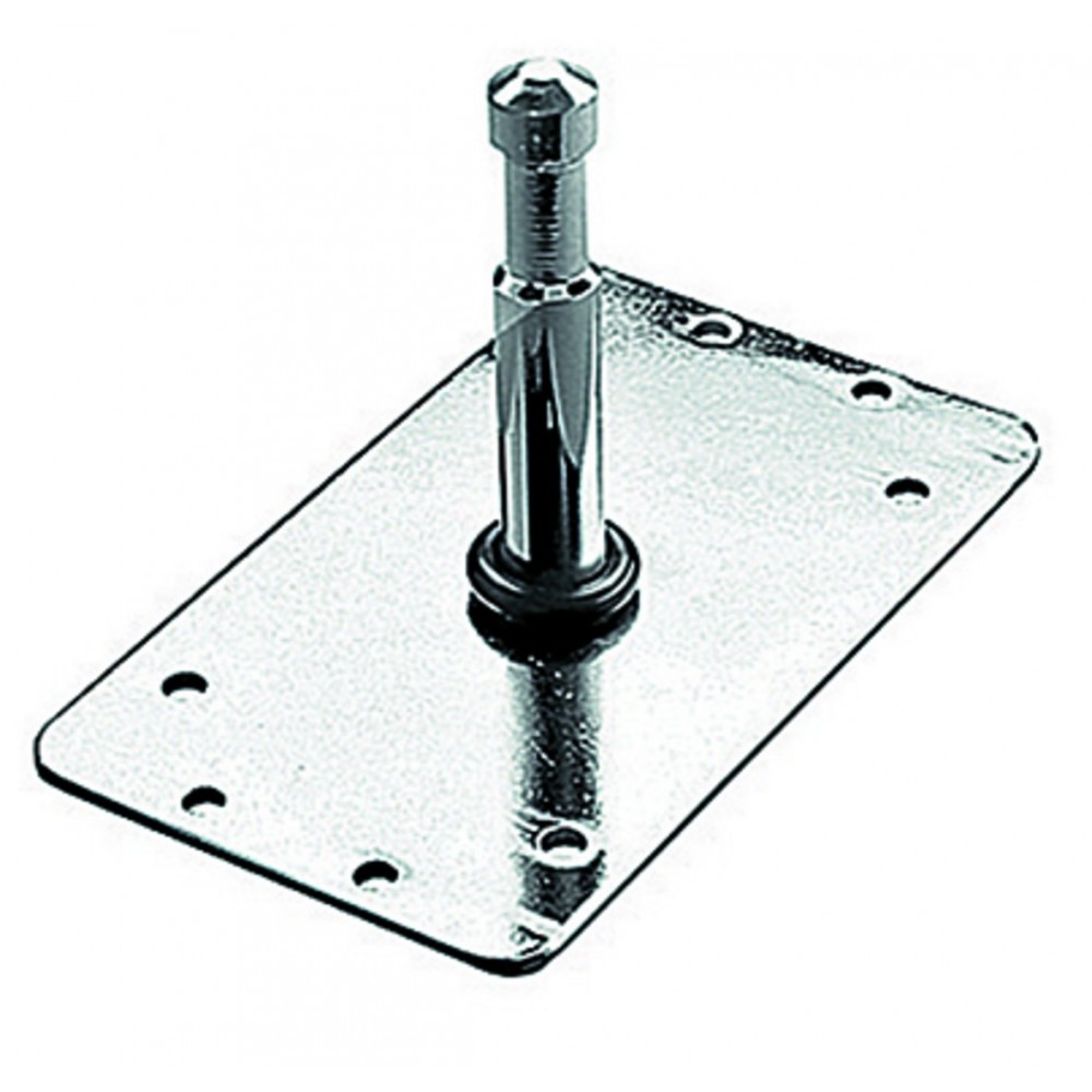 Wall Plate, Baby w/16mm/ 5/8in Fixed Spigot 3in/8cm Avenger - 
Baby wall plate with fixed 7.62 cm/ 3'' baby 16 mm/ 5/8'' pin
Gre