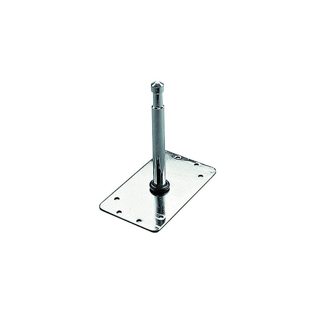 Wall Plate, Baby w/16mm/ 5/8in Fixed Spigot 6in/15cm Avenger - 
Baby wall plate with fixed 15.24 cm/ 6'' baby 16 mm/ 5/8'' pin
G