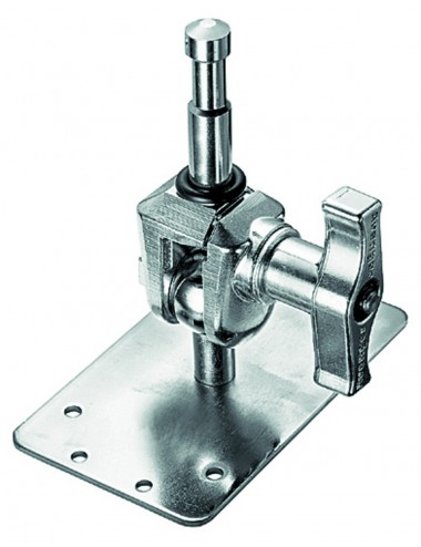 Wall Plate, Baby w/ 16 mm/ 5/8 in Swivel Spigot Avenger - 
Baby wall plate with swivel baby 16 mm/ 5/8'' pin
Great for mounting 