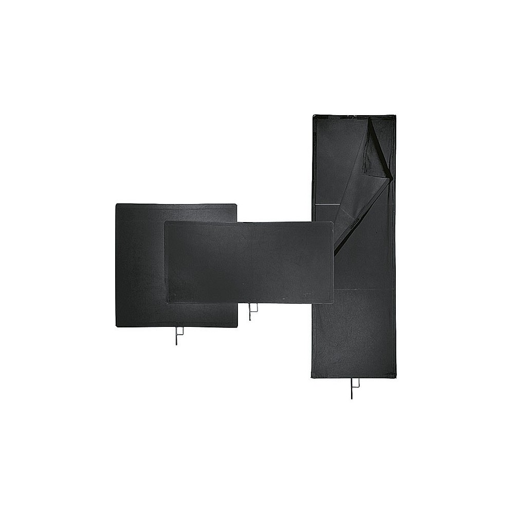 Flag Cutter 101.6 x 101.6 cm/40 x 40 in Square Avenger - 
Cutter size 101.6 x 101.6 cm/40 x 40'' square flag
Solid black fabric 