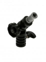 Tilthead (with Spigot) Lastolite by Manfrotto - 
Ratchet locking knob
Strong metal construction
Accepts umbrella shafts up to 8m