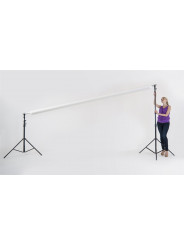 Solo Background Support 4m Heavy Duty Lastolite by Manfrotto - 
Single user operation
Unique pivoting cross bar
Safe and easy wa