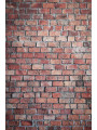 Urban Collapsible 1.5x2.1m Classic Red/Distressd White Brick Lastolite by Manfrotto - 
2in1 background features a reversible des
