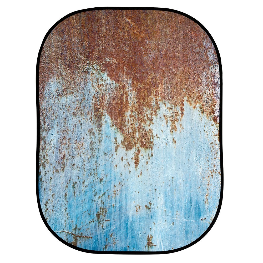 Tło Urban 1,5 x 2,1 m Rostige Metall-/Gipswand Lastolite by Manfrotto -  2