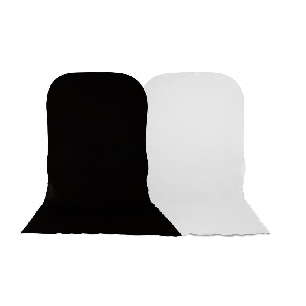 Screen Plain 1,8x2,15m white/black Lastolite by Manfrotto -  1