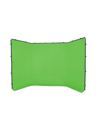 Panoramic Background Cover 4m Chroma Key Green Lastolite by Manfrotto - 
Great for groups
Stretches to remove creases
Very porta