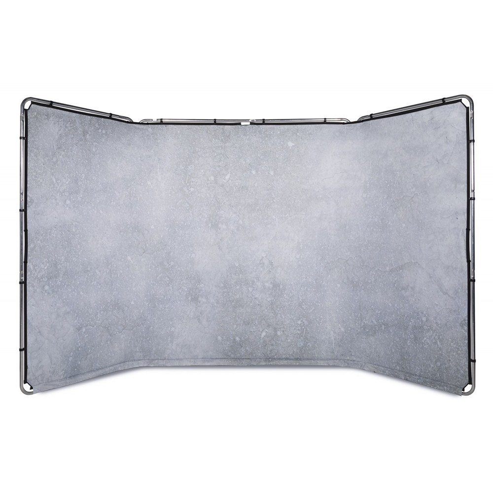 Panoramic Background 4m Limestone Lastolite by Manfrotto - 
Self supporting background
Easy to assemble and collapse
Great for g