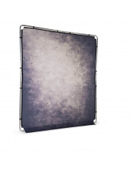 EzyFrame Vintage Background 2x2.3m Smoke Lastolite by Manfrotto - Rapid Assembly Aluminium Frame Clip on Tobacco Cover Rigid Car