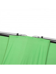 Panoramic Background Connection Kit 2.3m Chroma Key Green Lastolite by Manfrotto - 
Hinge brackets attach two Panoramic Backgrou