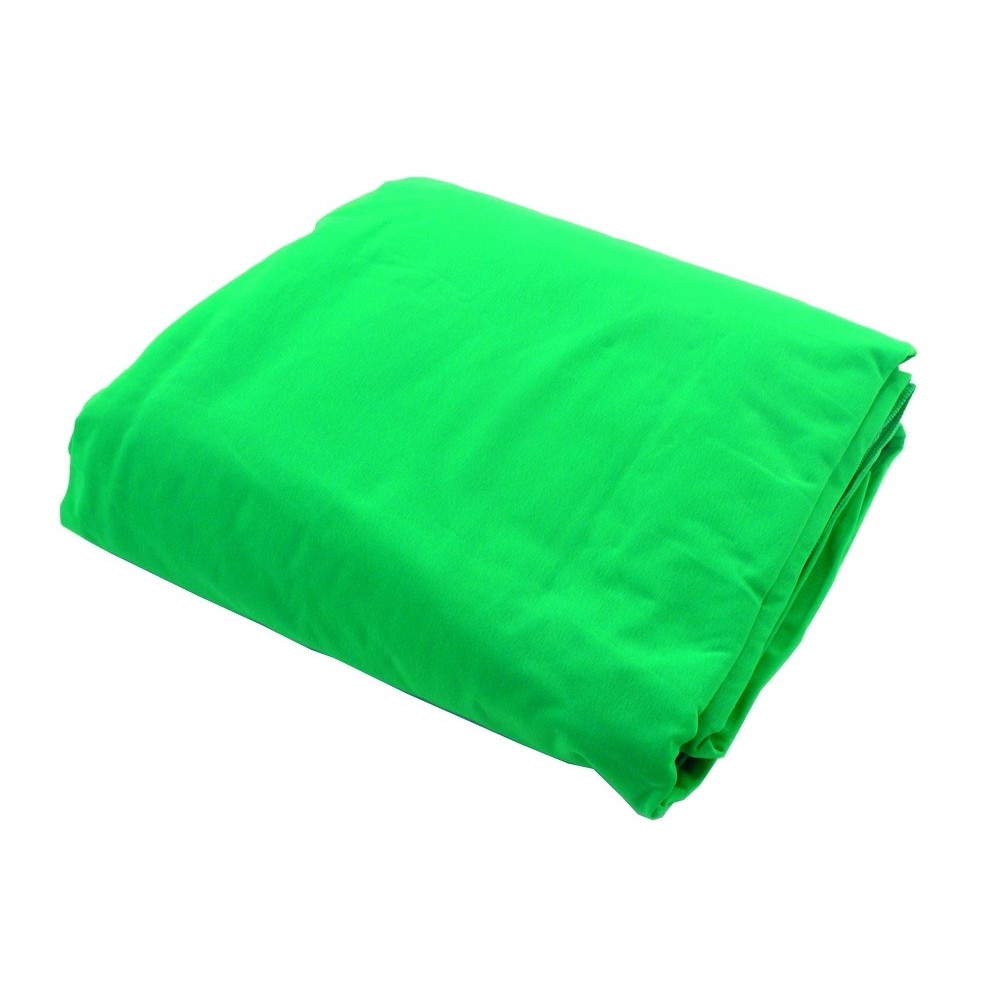 Chromakey Curtain 3 x 3.5m Green Lastolite by Manfrotto - 
Chromakey background for video chroma keying
Stretches to remove crea