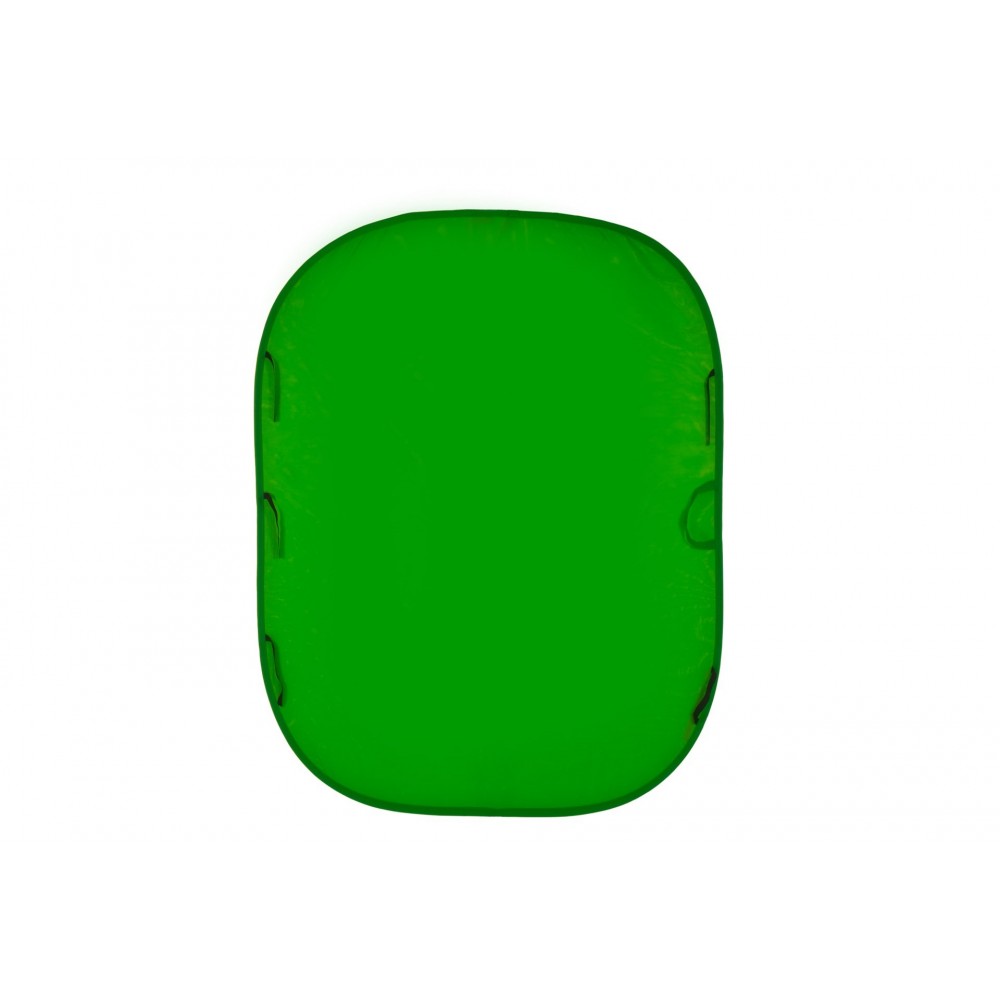 Tło Chromakey 1.8x2.1m Green Lastolite by Manfrotto - Beidseitig Tragbar und schnell aufgebaut Zusammenklappbar auf ein Drittel 