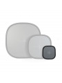 Ezybalance 30cm 18% Grey/White Lastolite by Manfrotto - Doppelseitiger grau/weißer Karton Schrumpft auf ein Drittel seiner urspr