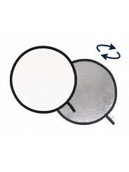 Collapsible Reflector 50cm Silver/White Lastolite by Manfrotto - 
Collapsible and reversible
Carry bag included
Collapses to a t