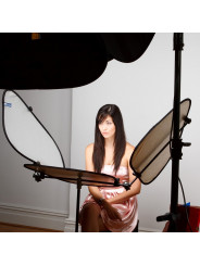 Triflector MKII Gestell + Sunfire/Silber Panels Lastolite von Manfrotto - 
Perfekt für Makeover und Modeaufnahmen
Verleiht