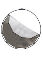 Blenda HaloCompact 82cm Sunlite/Soft Silver Lastolite by Manfrotto - Leichter Aluminiumrahmen Clip auf doppelseitigem Sunlite/So