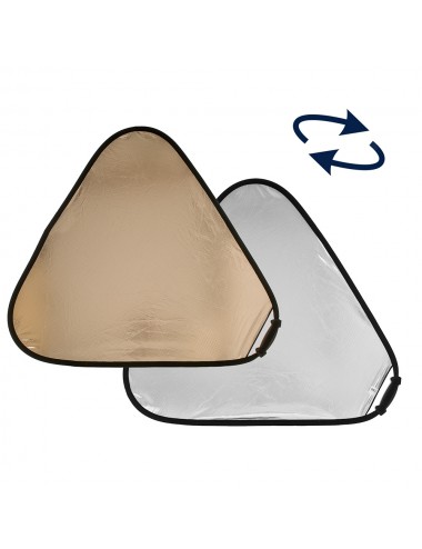 Trigrip Reflector Large 120cm Sunlite/Soft Silver Lastolite by Manfrotto - 
Collapsible and reversible
Carry bag included
Allows