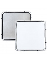 Skylite Rapid Cover Small 1,1 x 1,1 m Silber/Weiß Lastolite by Manfrotto - Für den Location-Fotografen Kompatibel mit Skylite Ra