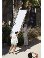 Skylite Rapid Cover Medium 1.1 x 2m 0.75 Stop Diffuser Lastolite by Manfrotto - For the location photographer Compatible with