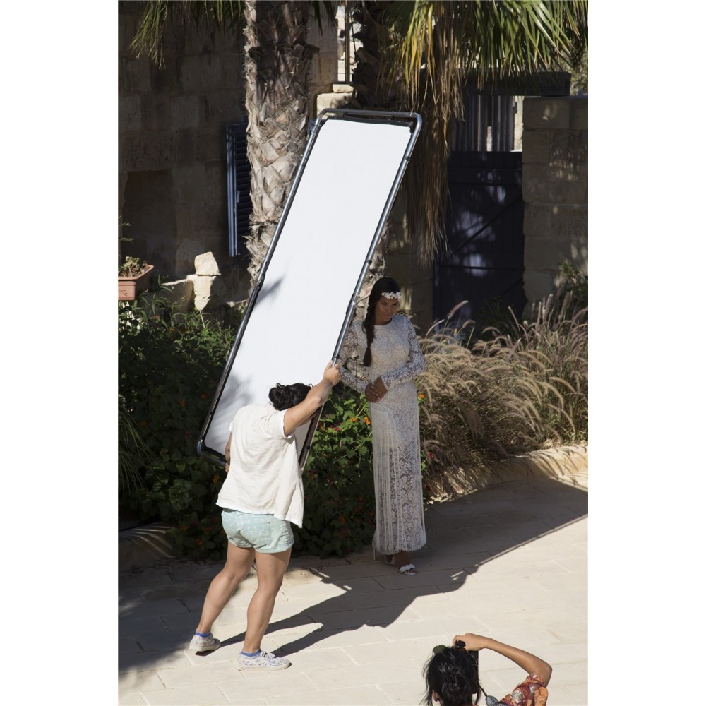 Skylite Rapid Cover Medium 1.1 x 2m 0.75 Stop Diffuser Lastolite by Manfrotto - For the location photographer Compatible with