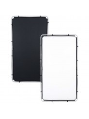 Skylite Medium fabric 1.1 x 2m Black/White Lastolite by Manfrotto - 1