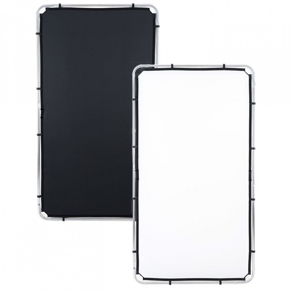 Skylite Medium Gewebe 1.1 x 2m Schwarz/Weiß Lastolite von Manfrotto - 1