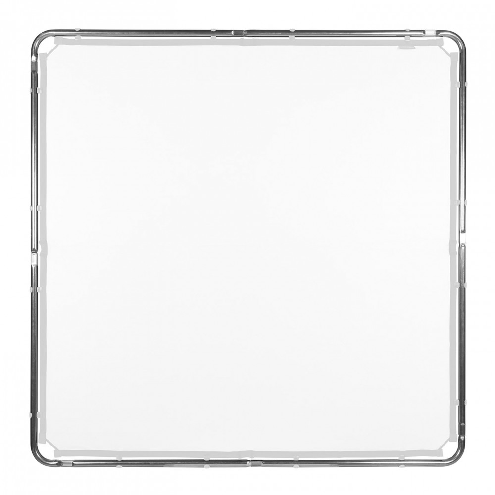 Skylite Rapid Frame Midi 1.5 x 1.5m Lastolite by Manfrotto - Rust resistant Flexible cord runs through the frame, holding the