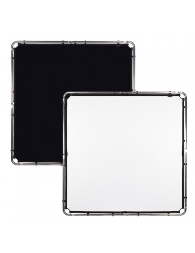 Skylite Midi fabric 1.5 x 1.5m Black/White Lastolite by Manfrotto - For the location photographer Compatible with high-speed