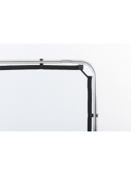 Skylite Midi fabric 1.5 x 1.5m Silver/White Lastolite by Manfrotto - For location photographers Compatible with high-speed