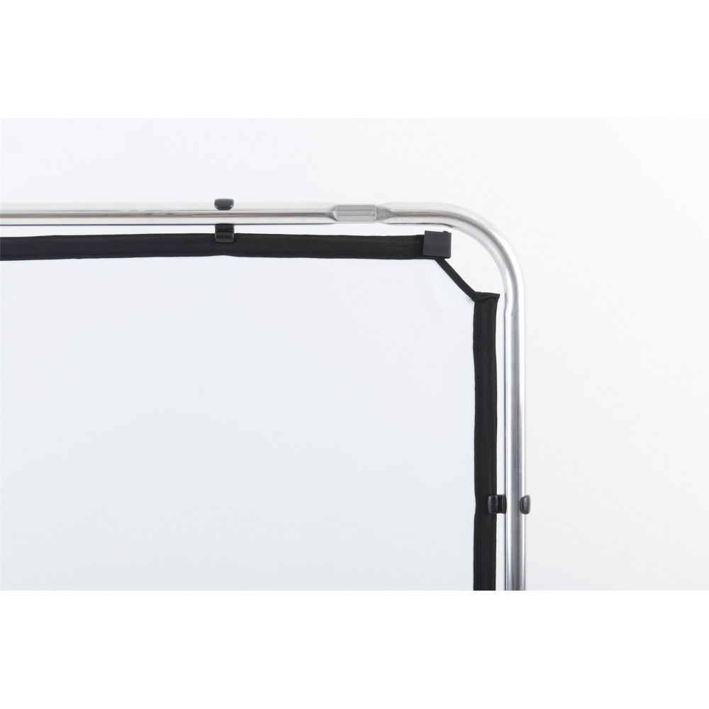 Skylite Midi fabric 1.5 x 1.5m Silver/White Lastolite by Manfrotto - For location photographers Compatible with high-speed